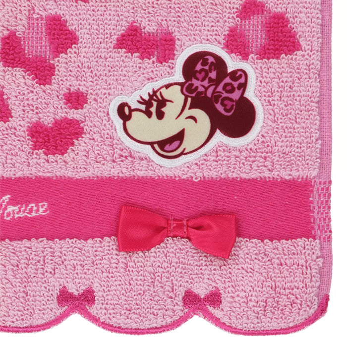 TDR - Enjoy Winter Fashion Collection x Minnie Mouse Leopard Print Mini Towel (Release Date: Oct 16, 2025)