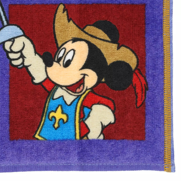 TDR - Mickey. Donald. Goofy. The Three Musketeers Collection x Mini Towels Set of 3 (Release Date: Oct 9, 2025)