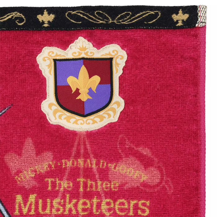 TDR - Mickey. Donald. Goofy. The Three Musketeers Collection x Wash Towel (Release Date: Oct 9, 2025)