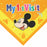TDR - Mickey Mouse and Friends "My 1st Visit" Bandana (Release Date: Oct 9, 2025)