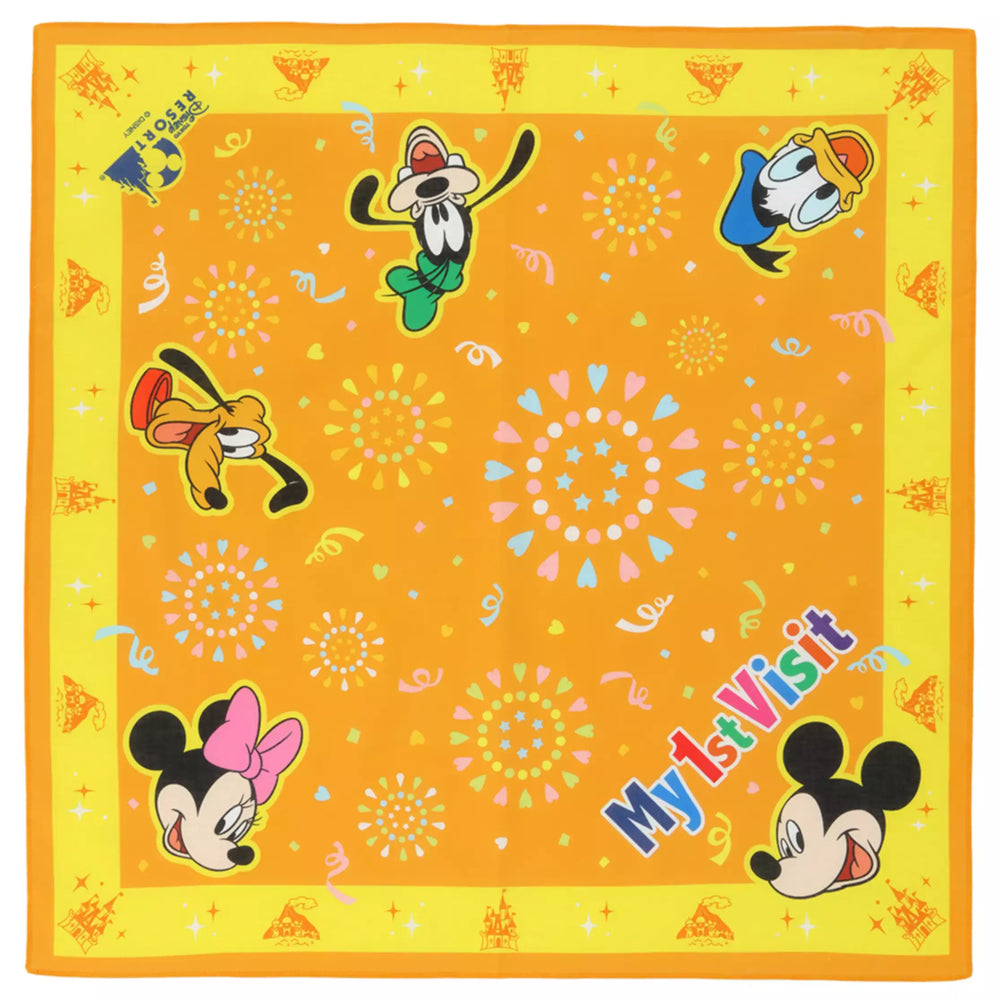 TDR - Mickey Mouse and Friends "My 1st Visit" Bandana (Release Date: Oct 9, 2025)
