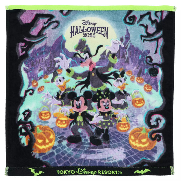 TDR - 2025 Mickey & Friends Disney Halloween "Happy Haunting!" Collection x Mini Towel (Release Date: Sept 16, 2025)