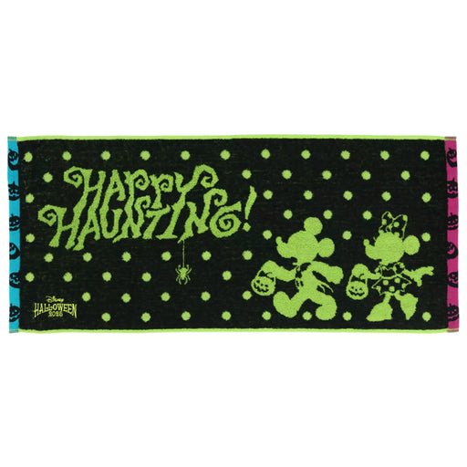 TDR - 2025 Mickey & Friends Disney Halloween "Happy Haunting!" Collection x Face Towel (Release Date: Sept 16, 2025)