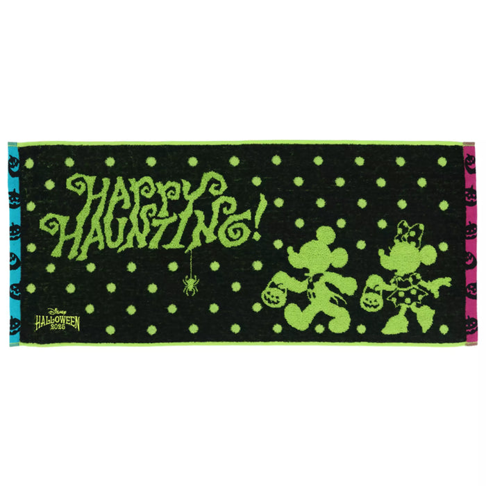 TDR - 2025 Mickey & Friends Disney Halloween "Happy Haunting!" Collection x Face Towel (Release Date: Sept 16, 2025)