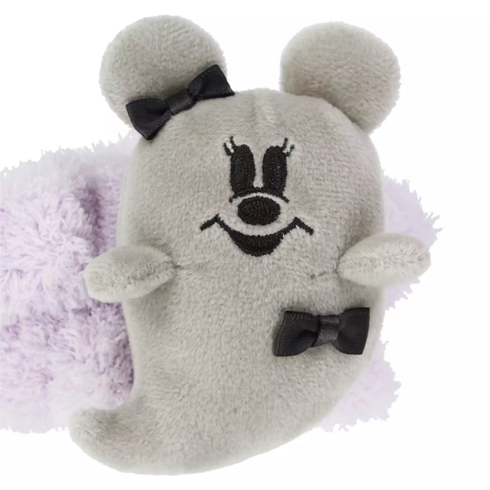 TDR - 2025 Mickey & Friends Disney Halloween "Spook Ghost Night!" Collection x Minnie Mouse Ghost Facial Cleaning Wristband Set (Release Date: Sept 16, 2025)