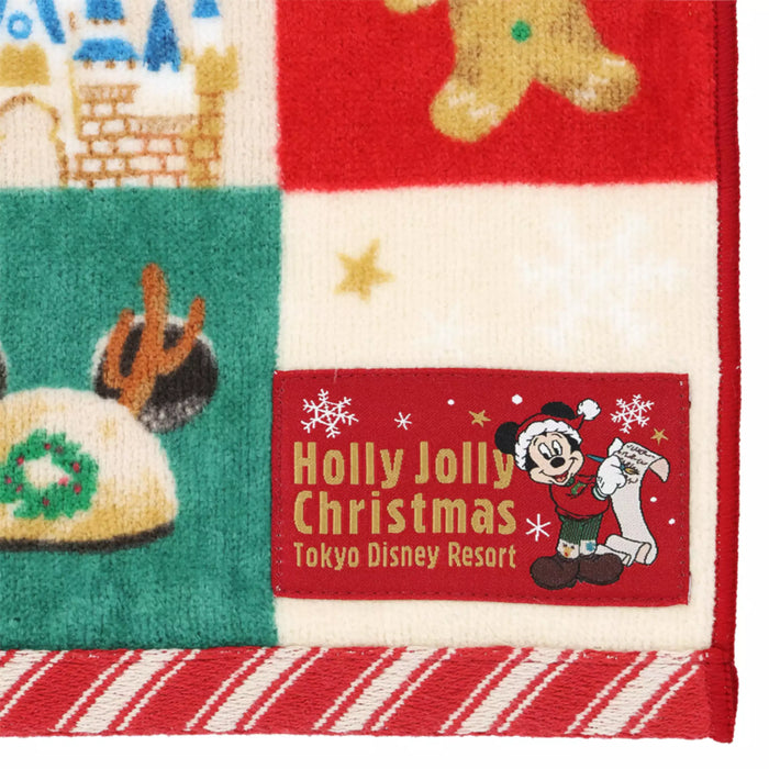 TDR - 2025 Mickey & Friends "Holly Jolly Christmas" Collection x Mickey Mouse Mini Towel (Release Date: Nov 10, 2025)