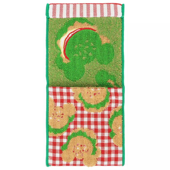 TDR - 2026 Mickey & Friends "Food Theme" x Mickey Mouse Hamburger Mini Towel (Release Date: Apr 30, 2026)