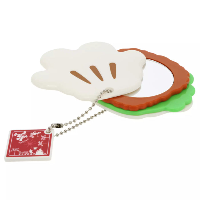 TDR - 2026 Mickey & Friends "Food Theme" x Mickey Mouse Glove Bun Shaped Mirror & Keychain(Release Date: Apr 30, 2026)