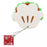 TDR - 2026 Mickey & Friends "Food Theme" x Mickey Mouse Glove Bun Shaped Mirror & Keychain(Release Date: Apr 30, 2026)