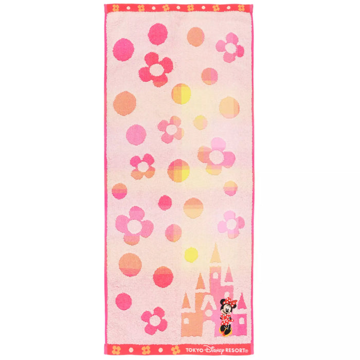 TDR - 2026 Minnie Mouse "Bow & Dot" Face Towel (Release Date: May 28, 2026)