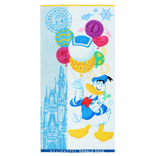 TDR - 2026 Cheerful Donald Duck Enjoying the Park Collection x Bath Towel (Release Date: Oct 15, 2026)