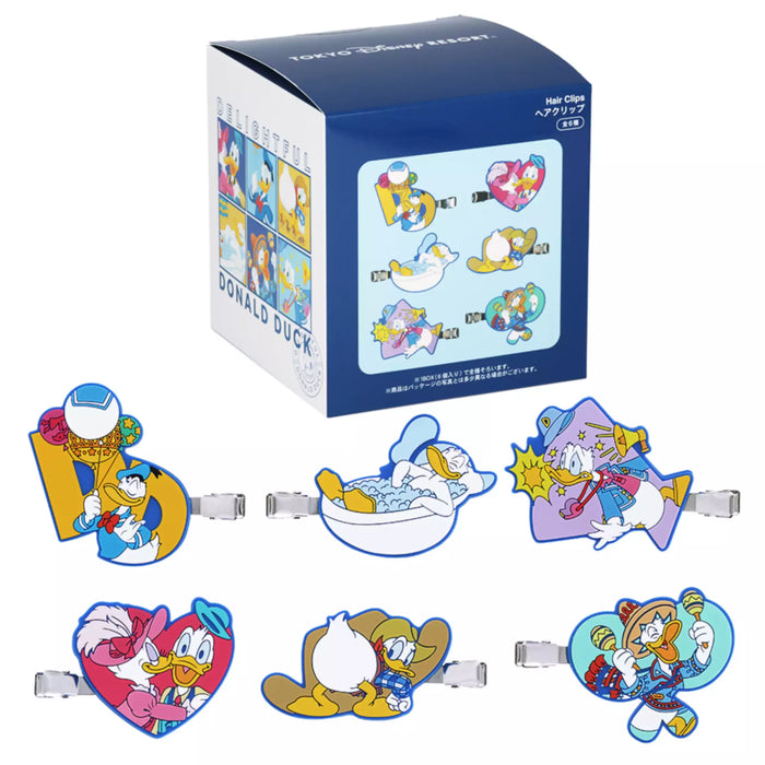 TDR - 2026 Cheerful Donald Duck Enjoying the Park Collection x Mystery Hair Clips Whole Box (Release Date: Oct 15, 2026)