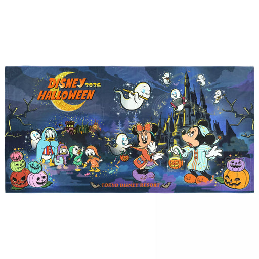 TDR - 2026 Disney Halloween Mickey & Friends Treasure Collection x Bath Towel (Release Date: Sep 15, 2026)