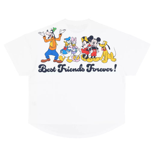 TDR - Mickey & Friends Best Friends Forever! "Oversized Fit" T Shirt for Adults
