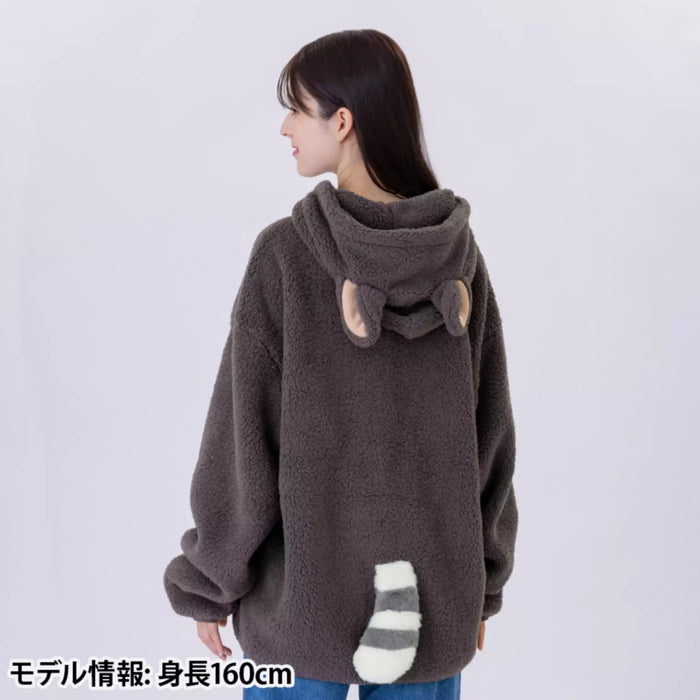 TDR - Fantasy Springs "Peter Pan Never Land Adventure" Collection x Lost Children "Raccoon" Fluffy Pullover Hoodle for Adults (Release Date: Oct 30, 2025)