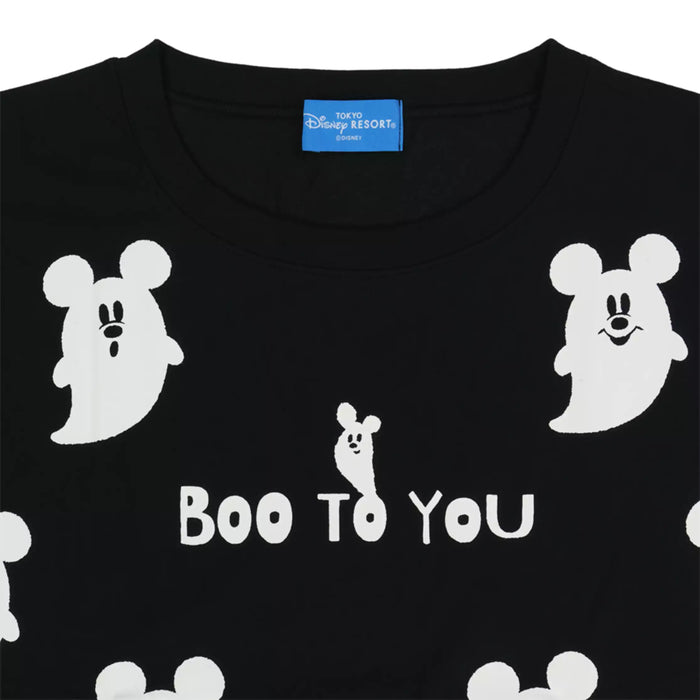 TDR - 2025 Mickey & Friends Disney Halloween "Spook Ghost Night!" Collection x Mickey Mouse Ghost "Glow in the Dark" T Shirt for Adults (Release Date: Sept 16, 2025)