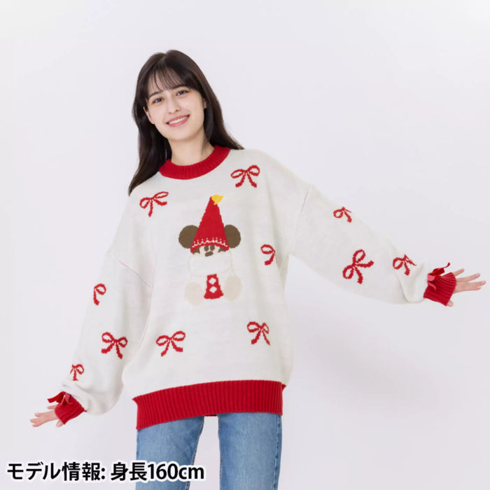 TDR - 2025 Mickey Christmas fairy "Lil Lin Lin" Merry Jolly Days Collection x Sweater for Women (Release Date: Nov 10, 2025)