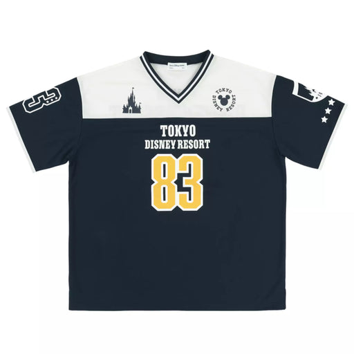 TDR - Mickey & Friends  "Tokyo Disney Resort" Uniform Design T-Shirt for Adults (Color: Black)