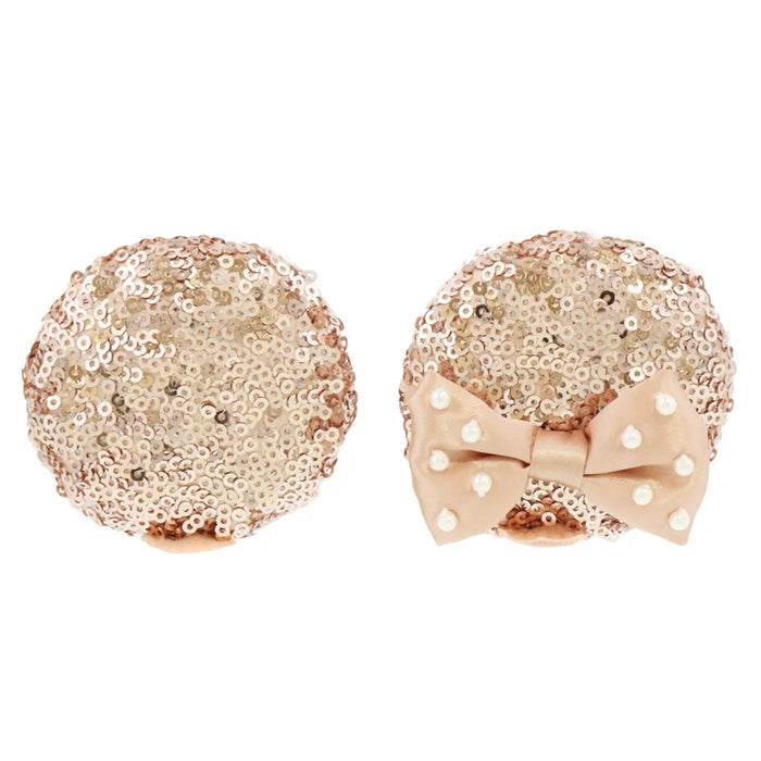TDR - Minnie Mouse Sequin Ears Hair Clips Set (Color: Champagne)