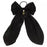 TDR - Big Black Ribbon Hair Rubber with Alice Motif
