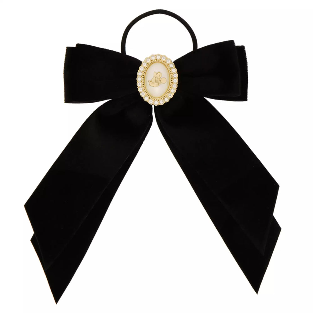 TDR - Minnie Mouse Velvet Hair Bow & Hair Accessory (Release Date: Oct 31, 2024)
