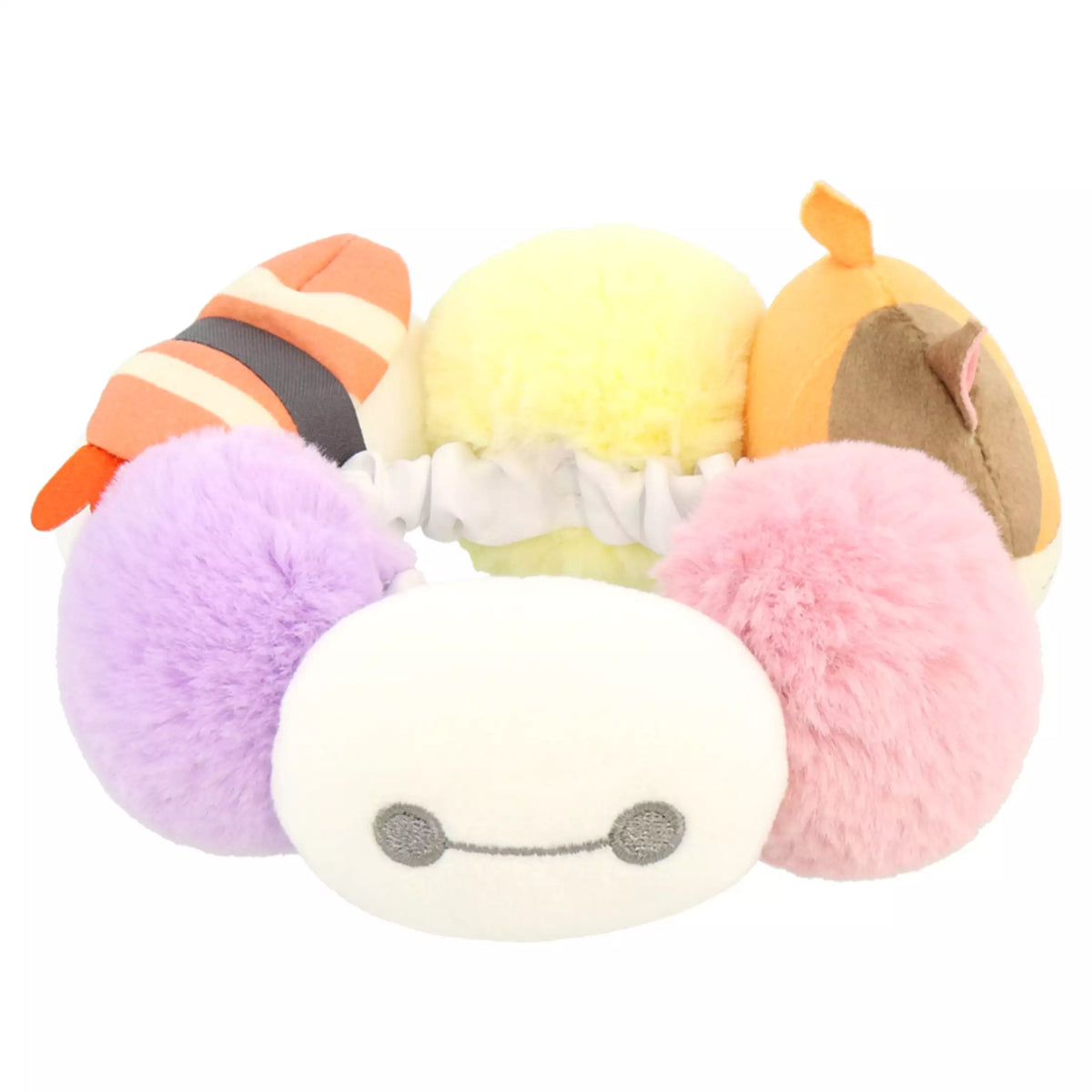 TDR - Baymax & Mochi Colorful Plushy Scrunchie (Release Date: Nov