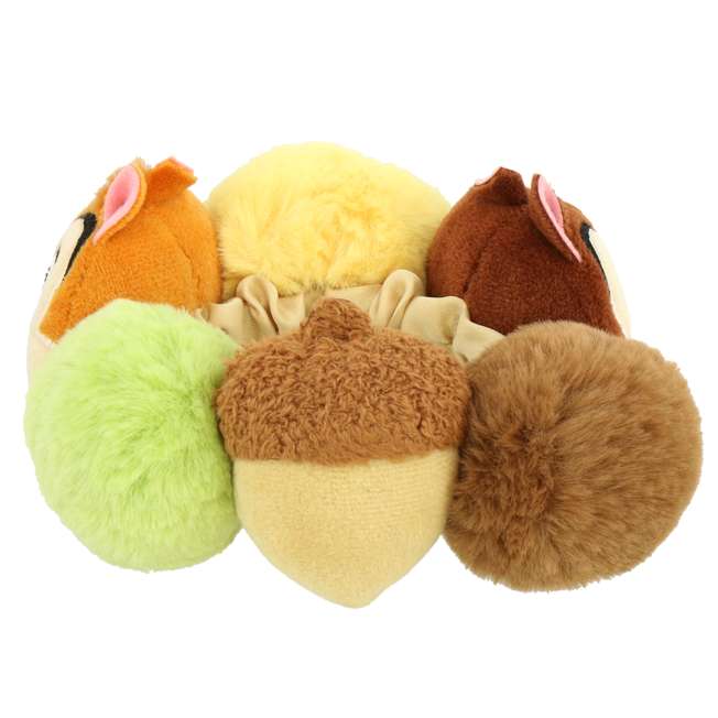 TDR - Chip & Dale Colorful Plushy Scrunchie (Release Date: Nov 28, 2024)