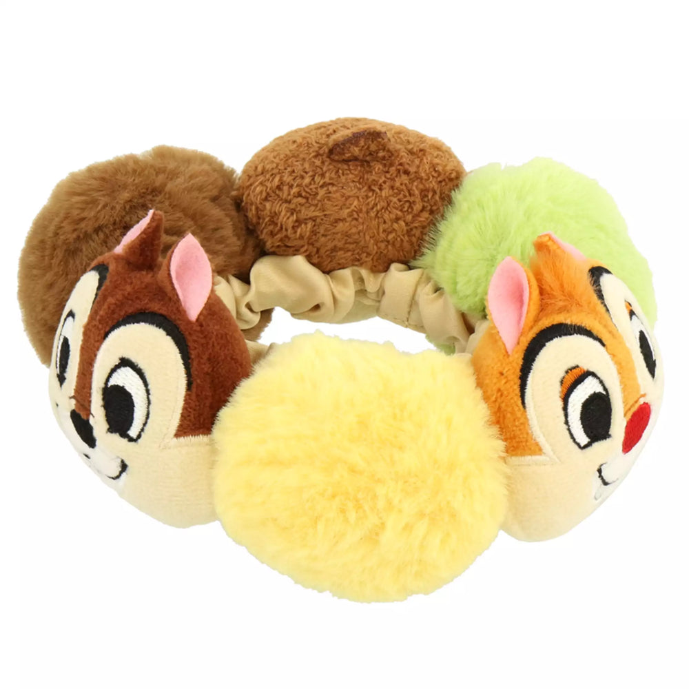 TDR - Chip & Dale Colorful Plushy Scrunchie (Release Date: Nov 28, 2024)