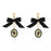TDR - Mickey & Minnie Mouse "Silhouette" Earrings Set (Release Date: Oct 31, 2024)