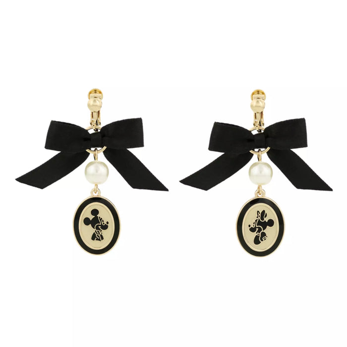 TDR - Mickey & Minnie Mouse "Silhouette" Earrings Set (Release Date: Oct 31, 2024)