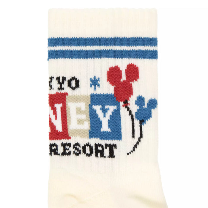 TDR - "Let's go to Tokyo Disney Resort" Collection x Mickey & Friends Socks (Size: 16 to 18 cm)