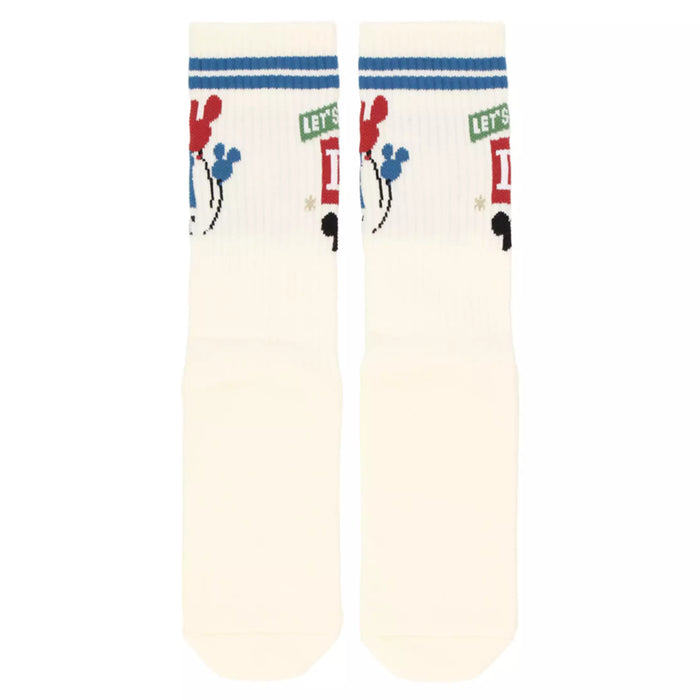 TDR - "Let's go to Tokyo Disney Resort" Collection x Mickey & Friends Socks (Size: 22 to 25 cm)