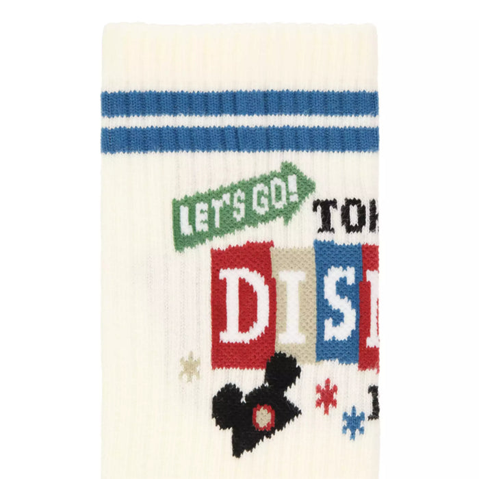 TDR - "Let's go to Tokyo Disney Resort" Collection x Mickey & Friends Socks (Size: 22 to 25 cm)