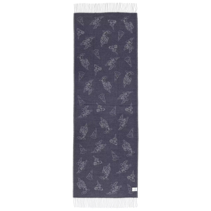 TDR - Sketches of Mickey Mouse The Sorcerer's Apprentice 2 Sided Scarf (Release Date: Nov 14, 2024)