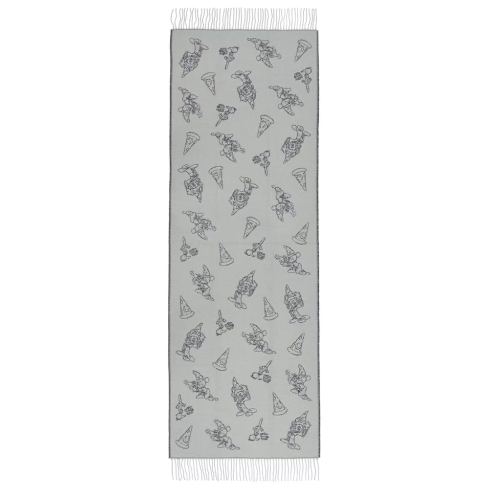 TDR - Sketches of Mickey Mouse The Sorcerer's Apprentice 2 Sided Scarf (Release Date: Nov 14, 2024)