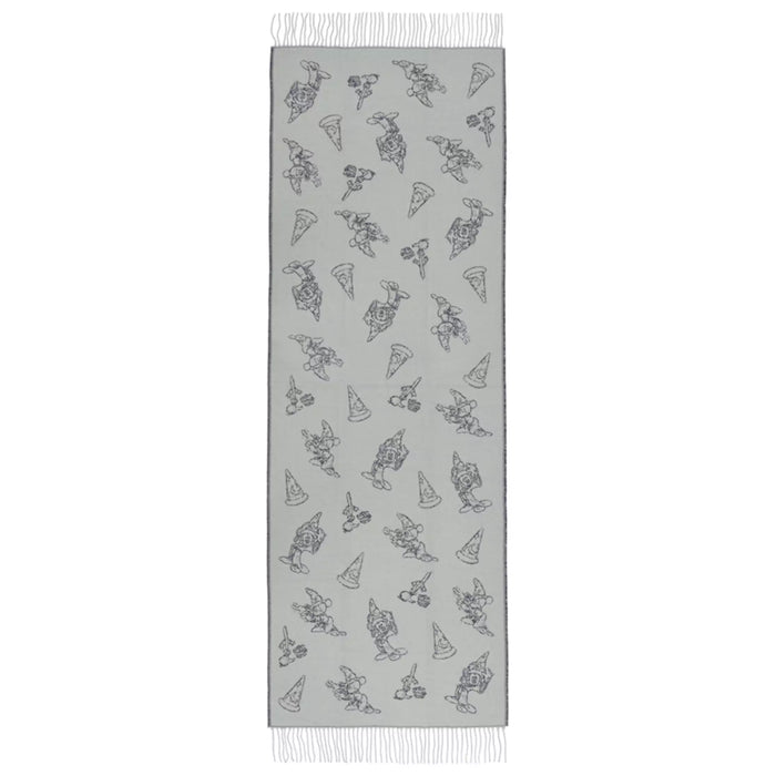 TDR - Sketches of Mickey Mouse The Sorcerer's Apprentice 2 Sided Scarf (Release Date: Nov 14, 2024)