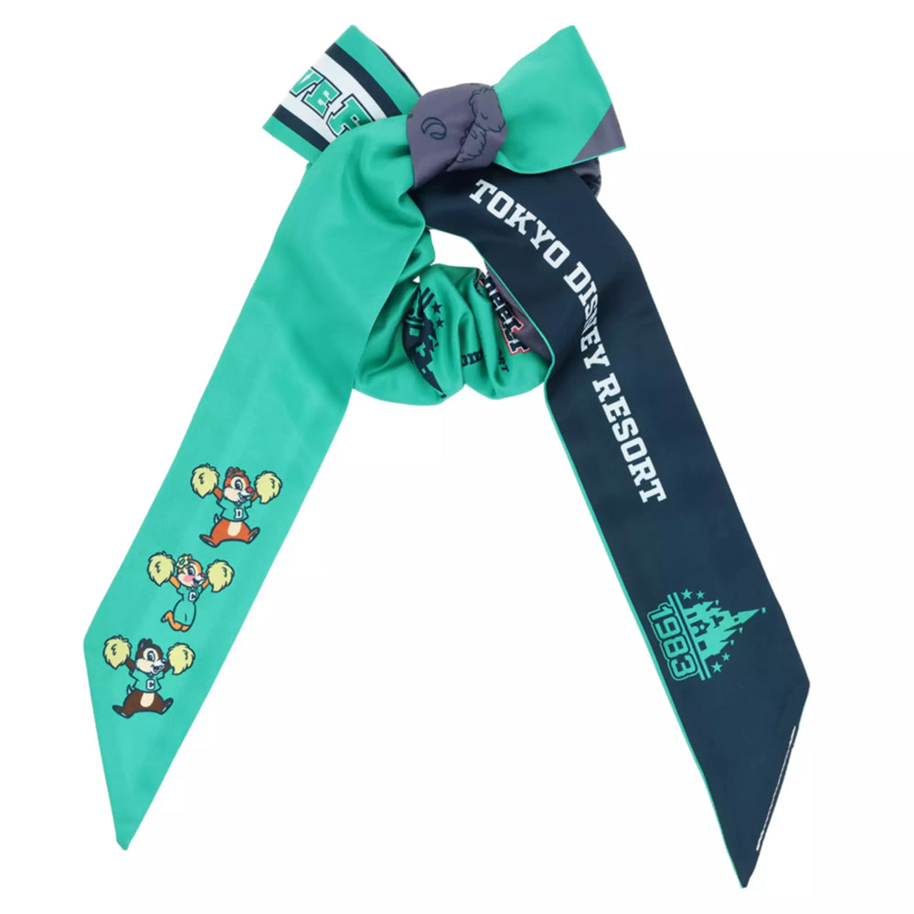 TDR - Mickey & Friends "Cheer Together" Collection x Chip, Dale & Clarice Hair Scrunchie (Release Date: Apr 24 2025)