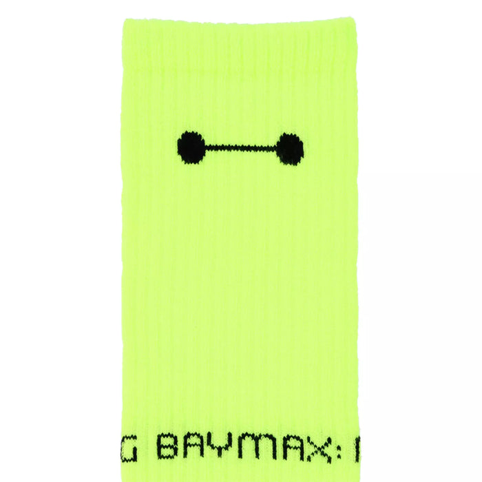 TDR - Colorful Neon & Baymax Themed Collection x Big Hero 6 Baymax Socks Color: Green (Release Date: July 1, 2025)