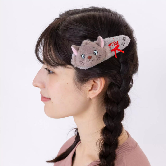 TDR - The Aristocats x Berlioz Fluffy Hair Clip (Release Date: Oct 16, 2025)