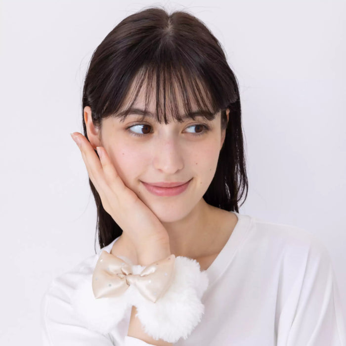 TDR - Enjoy Winter Fashion Collection x Minnie Mouse Fluffy Hair Scrunchie  (Release Date: Oct 16, 2025)