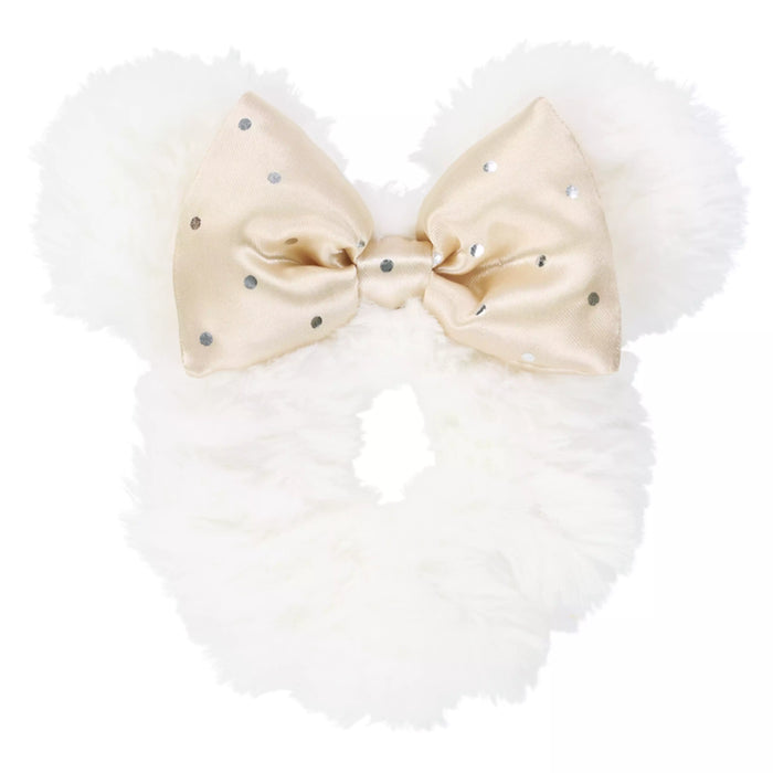 TDR - Enjoy Winter Fashion Collection x Minnie Mouse Fluffy Hair Scrunchie  (Release Date: Oct 16, 2025)