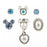 TDR - Mickey Mouse Earrings Sets of 6 Color: Blue (Release Date: Nov 6, 2025)