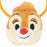 TDR - Chip & Dale "Big Face" Plushy Hair Accessories Set of 2 (Release Date: May 21, 2026)