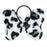 TDR - 2026 Minnie Mouse Fluffy Big Bow with Leopard Print Hair Tie Color: White (Release Date: Sep 24, 2026)