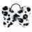 TDR - 2026 Minnie Mouse Fluffy Big Bow with Leopard Print Hair Tie Color: White (Release Date: Sep 24, 2026)
