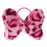TDR - 2026 Minnie Mouse Fluffy Big Bow with Leopard Print Hair Tie Color: Pink (Release Date: Sep 24, 2026)