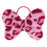 TDR - 2026 Minnie Mouse Fluffy Big Bow with Leopard Print Hair Tie Color: Pink (Release Date: Sep 24, 2026)