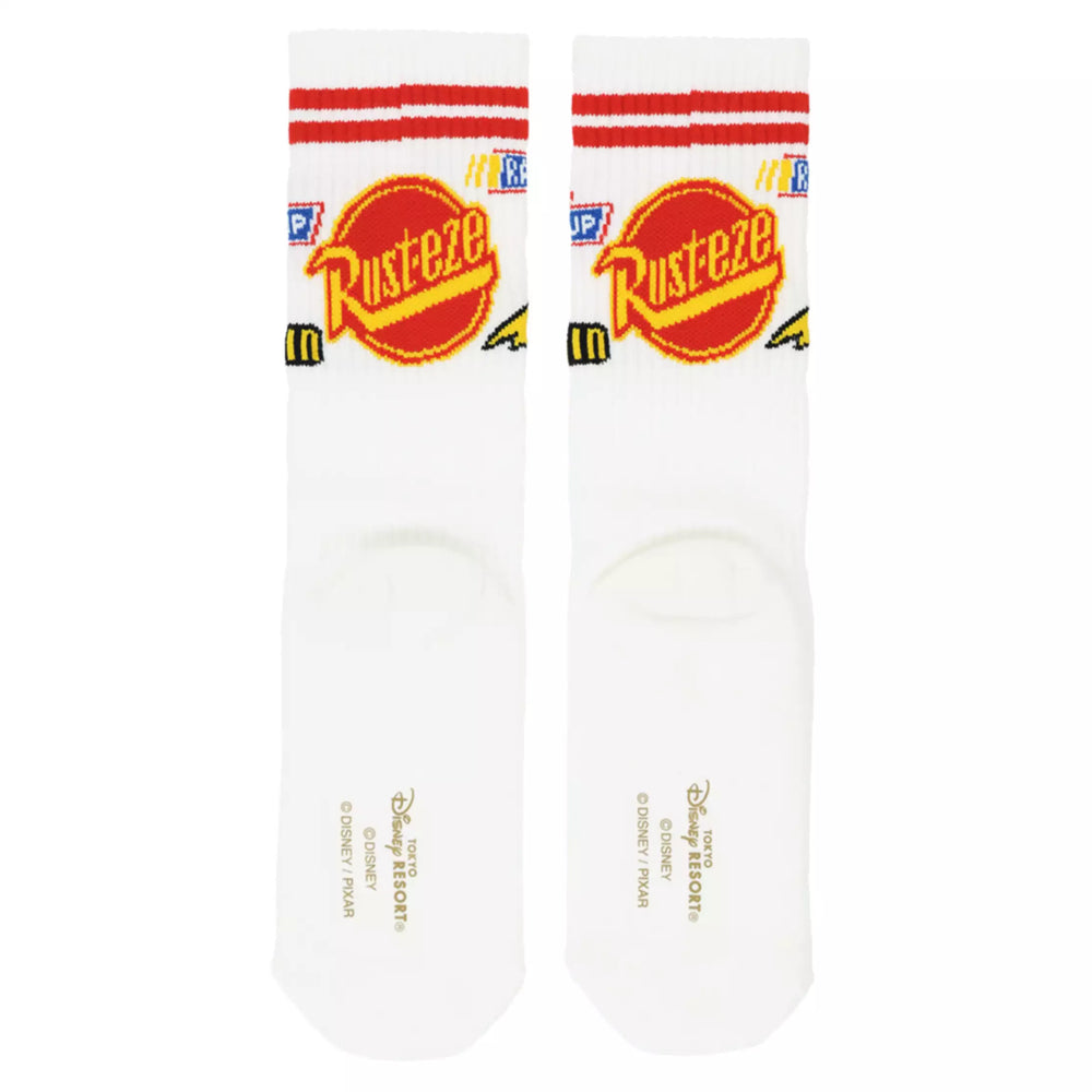TDR - 2026 Disney Pixar Cars Rusteze Collection x Cars Design Socks Color: White (Release Date: Oct 22, 2026)