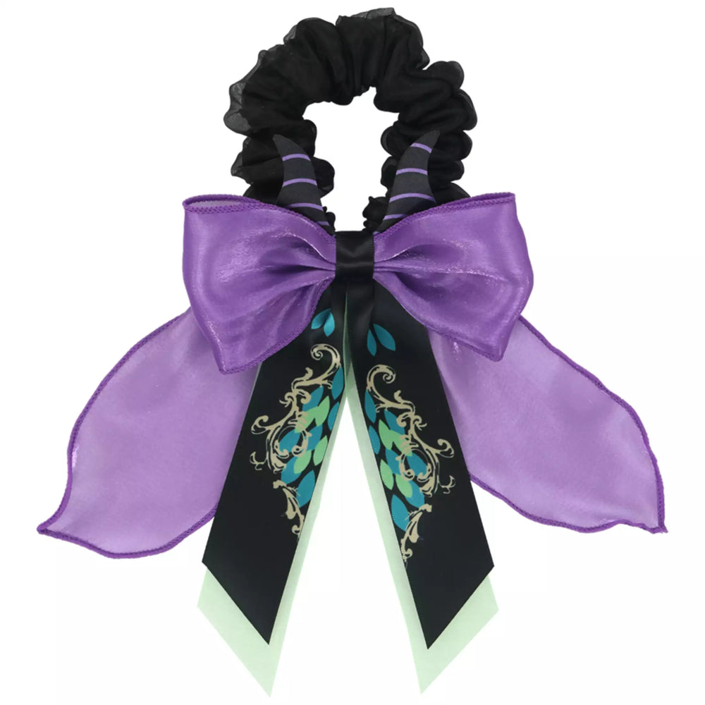 TDR - 2026 Disney Halloween Tokyo Disneyland Parade "The Villains Halloween 'Into the Frenzy' "Scrunchies Maleficent  (Release Date: Sep 15, 2026)