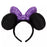 TDR - Minnie Mouse Purple "Fall-Colored" Pearl Ear Headband